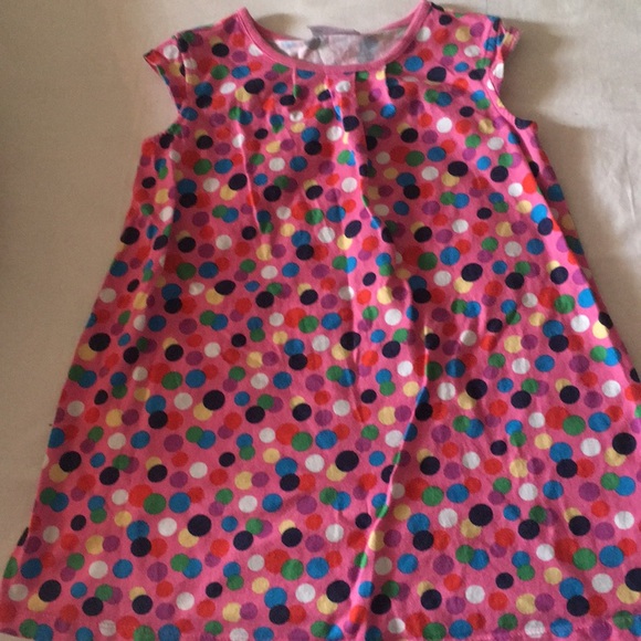 Hanna Anderson multi color dot dress - Picture 1 of 1